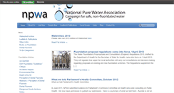 Desktop Screenshot of npwa.org.uk