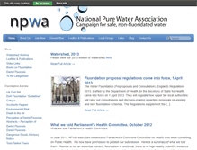 Tablet Screenshot of npwa.org.uk